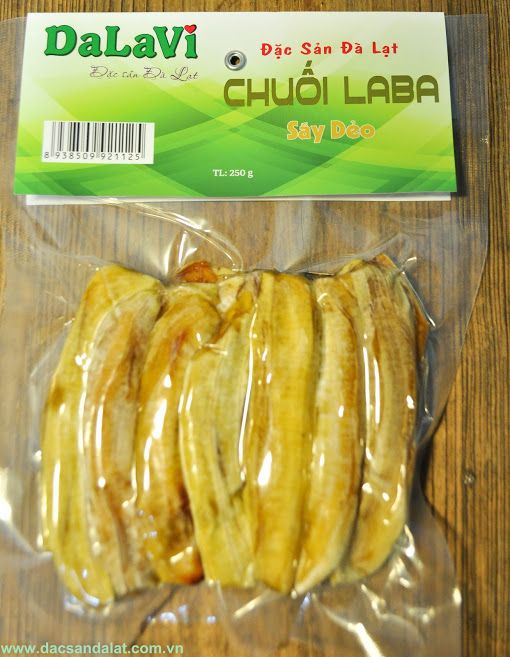 Chuối Lada sấy dẻo