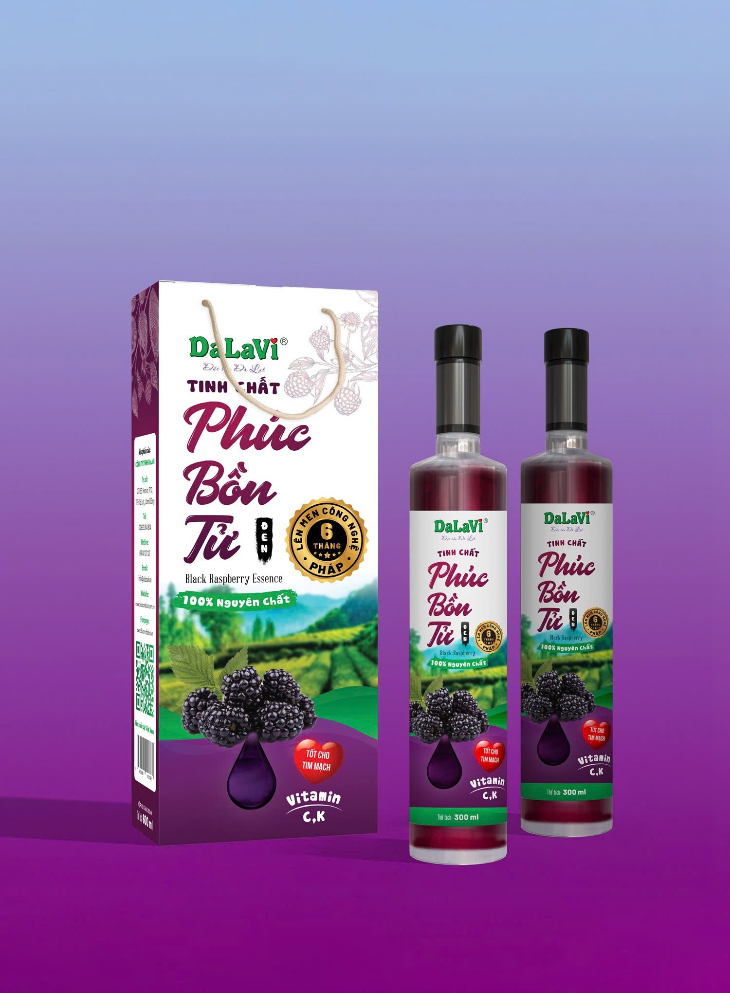 Tinh chất phúc bồn tử đen